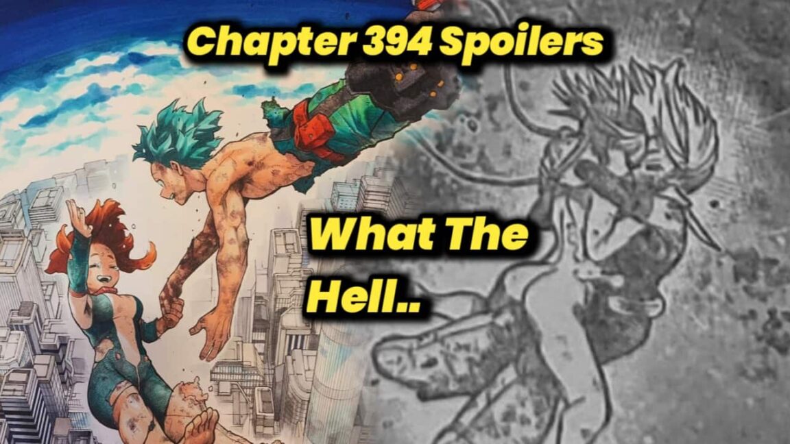 My Hero Academia Chapter Spoilers Summary Raw Scans Reddit