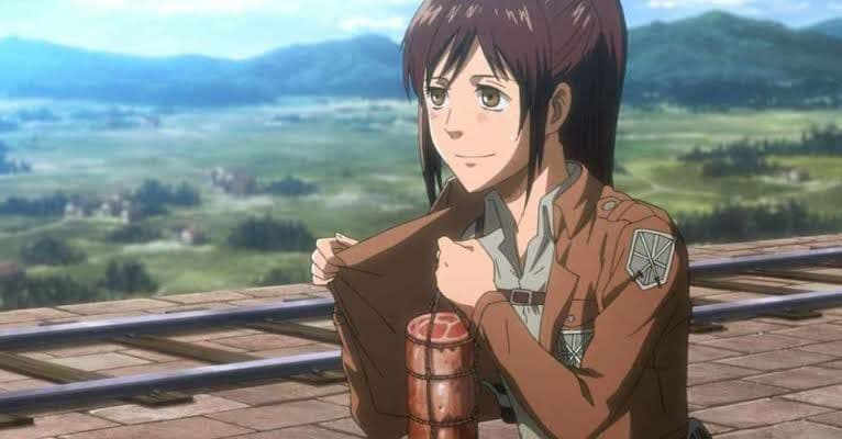Who is the heaviest female in Attack on Titan
