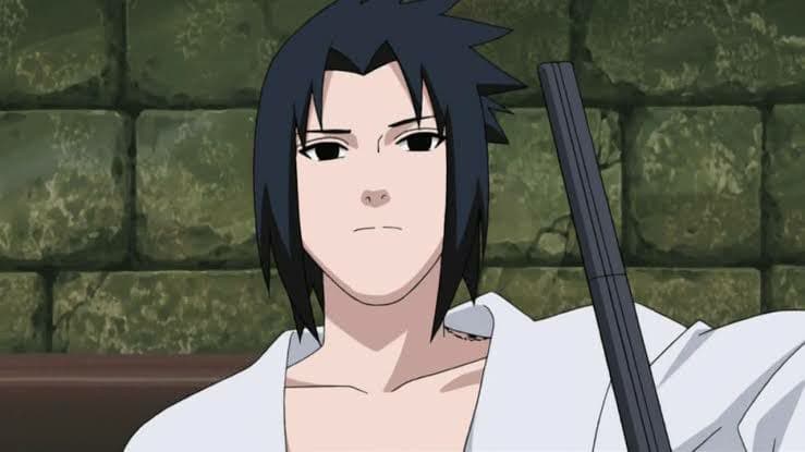 sasuke in white