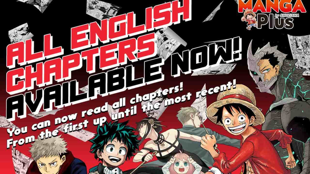 MANGA Plus App All Manga Chapters Are Now Free To Read For This Year!