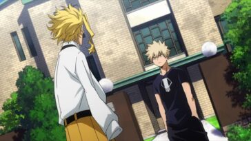 Bakugo and all might