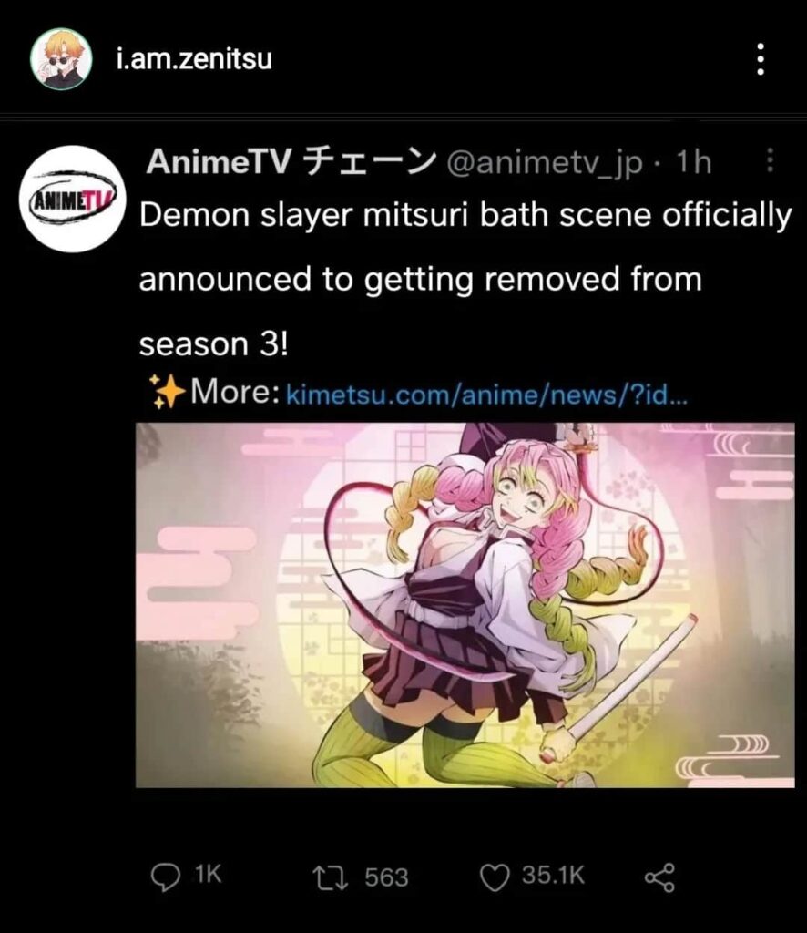 Did Mitsuri Kanroji Bath Scene Got Removed From Demon Slayer Season 3