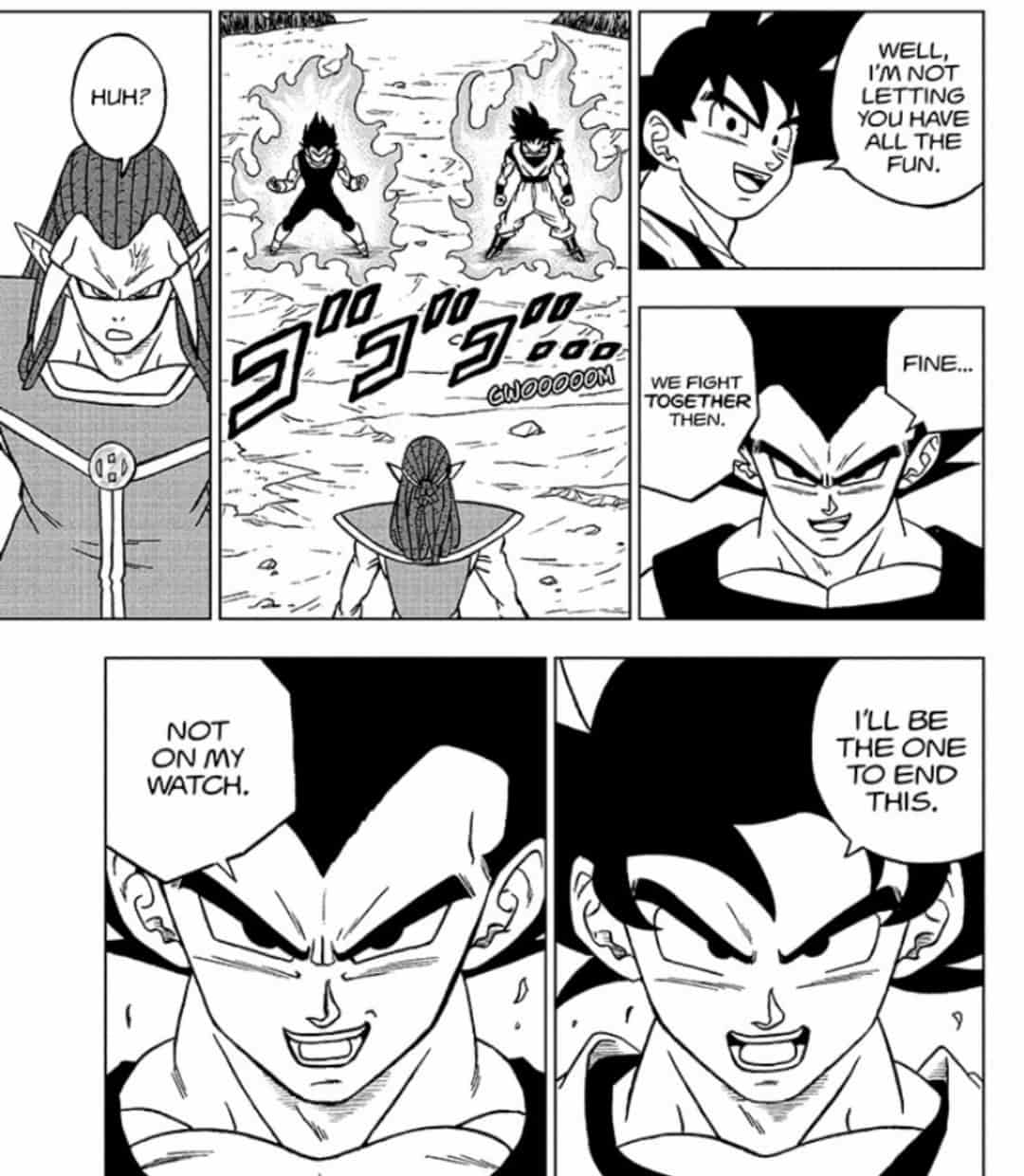 Vegeta Really Asked Goku To Team Up With Him Against Gas | DBS Chapter 84