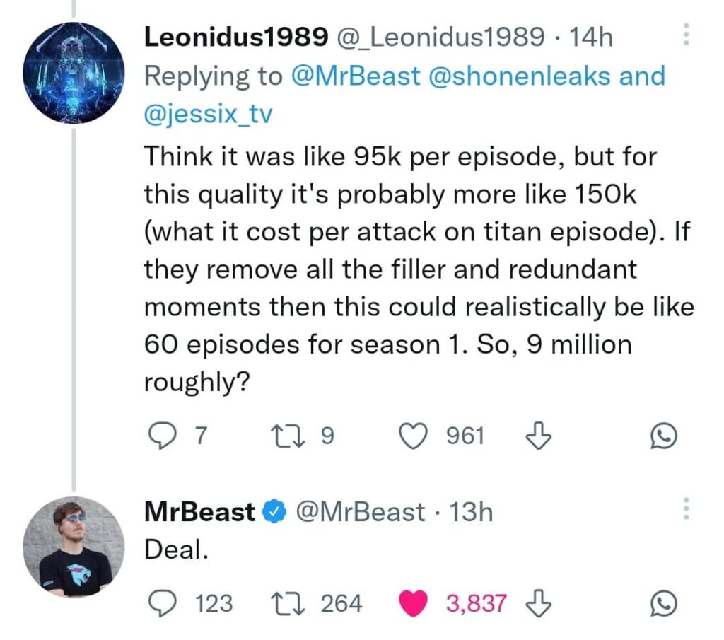 MRBEAST VAI PAGAR $9.000.000 NO REMAKE DE NARUTO? 