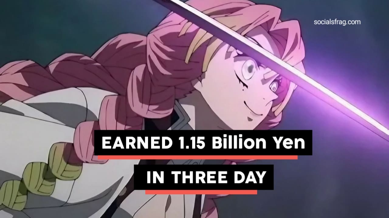 Demon Slayer Season 3 Earned ¥1 Billion In Just Three Days In